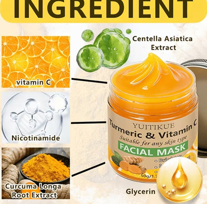 TUMERIC & VITAMIN C FACE MASK
