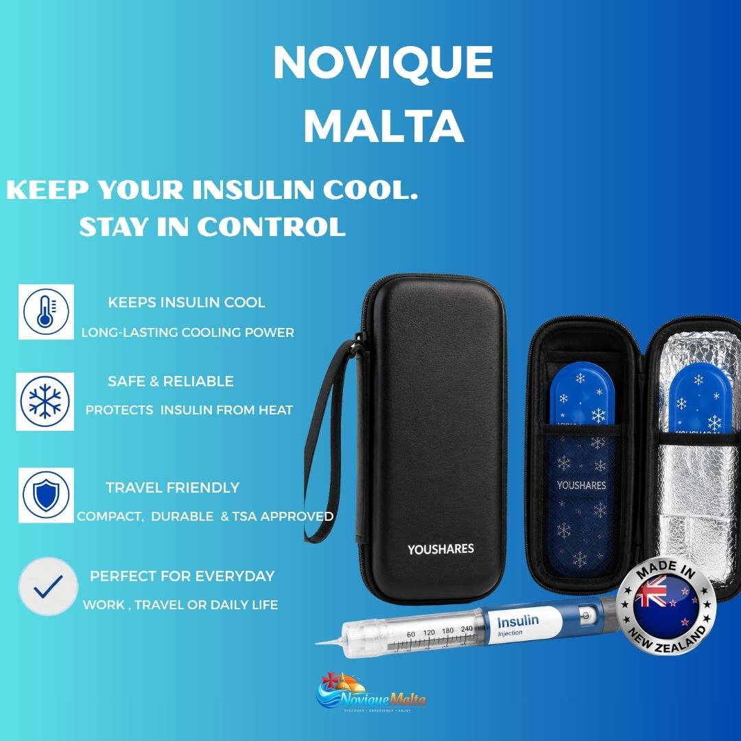 Insulin Cooler Travel Case with Temperature Display